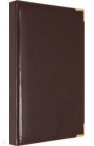 Ежедневник недатированный "Status. Темно-бордовый" (152 листа, А5) (ЕКС51915204)