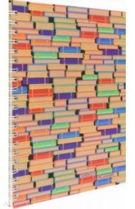 Еженедельник недатированный "Коллекция книг" (72 листа, А4, спираль) (ЕНС1847204)