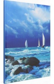 Книга для записей "Морские дали" (120 листов, А4, клетка) (КЗЛ41203178)