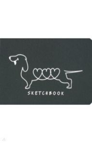 Скетчбук 60 листов, А5-, BLACK&WHITE, Дизайн 4 (СК5604683)