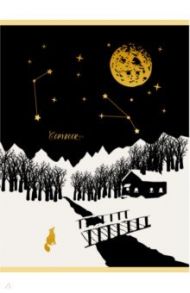 Тетрадь для конспектов "Зимнее небо" (96 листов, А4, клетка) (ТФЛ4964568)