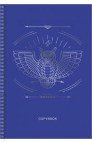 Тетрадь для конспектов "TOTAL BLUE. Дизайн 3" (48 листов, А4, линия, гребень) (ТСЛФ4484555)