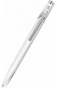 Ручка шариковая автоматическая "Office CLASSIC White M" (синяя) (849.001_MTLGB)