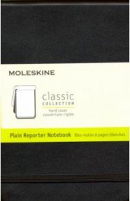 Блокнот 96 листов, 9*14 см "REPORTER Pocket" черный (QP513)