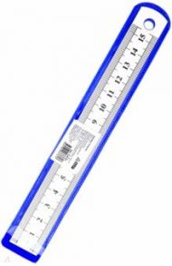 Линейка металлическая 15 см (Л-6761)