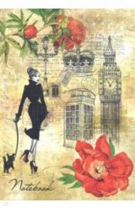 Зап.книжка 80 листов, А5 "ЛЕДИ С СОБАЧКОЙ" (80-0299)