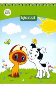 Блокнот А5, 40 листов, клетка "Котенок Гав" (СМФ 12037)