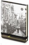 Блокнот 100 листов, А6 "MEGAPOLIS ART" резинка,4 вида (3-476/02)