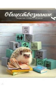 Тетрадь предметная "Тайная жизнь ежей. Обществознание" (28887)