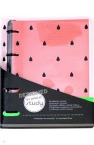 Тетрадь 120 листов, кольцевой механизм, Watermelon (N1827)