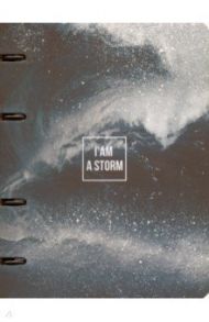 Тетрадь общая на кольцах "Storm. Брызги" (120 листов, А5, клетка) (N1993)