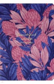 Тетрадь 48 листов, клетка "Beautiful, розовый" (N1851)