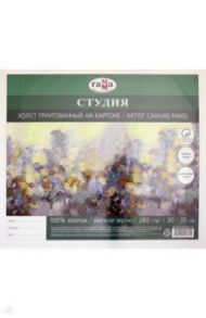 Холст "Студия" (30х35 см, мелкое зерно) (280818_05)