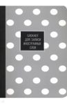 Блокнот для записи иностранных слов "Dots. Серый" (40 листов, 130х210 мм) (N1845)