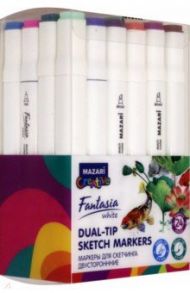 Маркеры 24 цвета для скетчинга "Flowers color" (M-6067-24)
