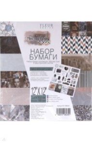 Набор бумаги "Мистер Грэй" 30,5х30,5 см, 6 листов (FD1008230)