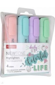 Набор текстовыделителей "NEWtone PASTEL" 4 цвета (HL_062055)