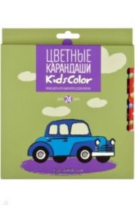 Карандаши цветные "KidsColor" (24 цвета, 6 видов в ассортимете) (99017624)