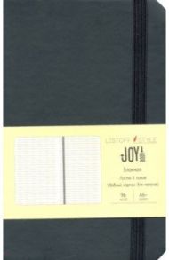 Блокнот "Joy Book. Черный агат", 96 листов, А6- (БДБЛ6963396)