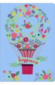 Книга для записей (80 листов, А6+), BE HAPPY! Дизайн 5 (КЗБХК6802994)