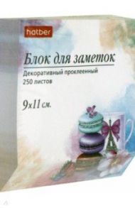 Блок для заметок 9х11см, склейка, Macaroons (MB_067437)