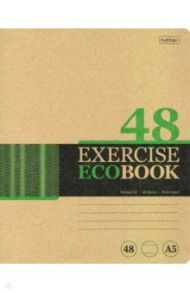 Тетрадь 48 листов, линия, Крафт. Экобук, 5 видов (48Т5В2)