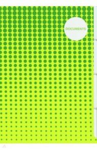Папка-уголок для документов А4 пластиковая "Горох" (49675)