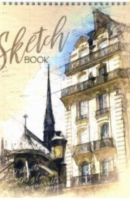 Скетчбук "Нотр-Дам де Пари" (20 листов, А4, акварельная бумага, гребень) (97316)