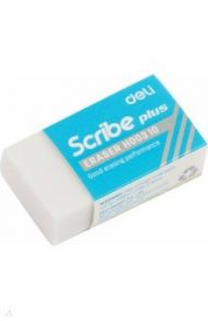 Ластик 40x22x12 мм, белый Scribe Plus (EH00310)