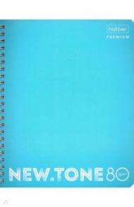 Тетрадь 80 листов, гребень, NEWtone Незабудка (80Т5лA1гр_05025)