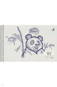 Скетчбук на спирали "Panda book", 80 листов, 165х248 мм. (ТС5804837)