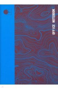 Блокнот "Стильный офис", лилово-голубой А4