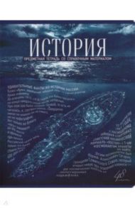 Тетрадь предметная "Голубой океан. История", А5, 48 листов, клетка (27132)