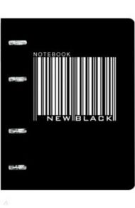 Тетрадь на кольцах "Black style. 5", А5, 120 листов, клетка (ПБИ1204887)