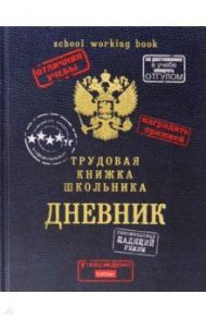 Дневник школьный "Трудовая книжка школьная", (40ДТ5лофВ_20700)