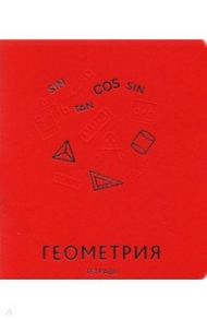 Тетрадь предметная "Мир знаний. Геометрия", А5, 48 листов, клетка (ТТКФ486825)