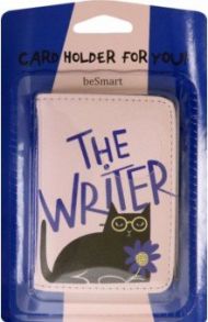 Обложка для проездного билета "Writer. Кот" (N2298)