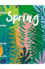 Тетрадь на кольцах "Spring", А5, 120 листов, клетка (ПБ1204983)