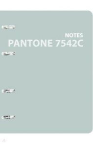 Тетрадь Pantone line 1, 120 листов, клетка, А5