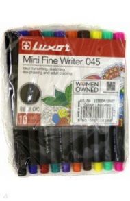 Набор капиллярных ручек Mini Fine Writer 045, 10 цветов