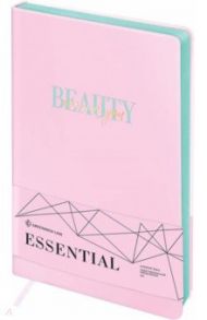 Ежедневник недатированный Essential. Pink, А5, 136 листов