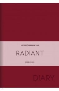 Ежедневник недатированный Rad, А6, 152 листа, красный