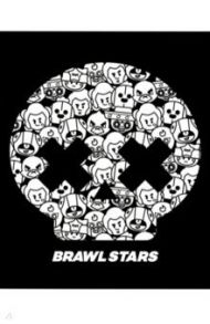 Тетрадь Brawl Stars. Череп, 48 листов, А5, клетка