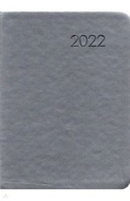 Ежедневник датированный на 2022 год. Paragraph. Серебро, А6, 176 листов