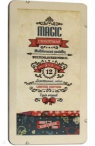 Карандаши цельнографитные Progresso magic, 12 цветов