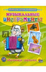 Музыкальные инструменты (16 обучающих карточек)