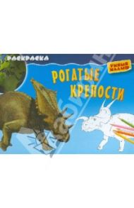 Рогатые крепости. Раскраска