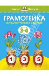 Грамотейка. Интеллектуальное развитие детей 3-4 лет / Земцова Ольга Николаевна