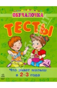 Что знает малыш в 2-3 года. Тесты / Коваль Наталья Николаевна