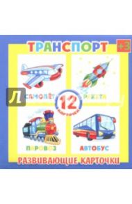 Развивающие карточки Транспорт (12 штук) (37269-50)